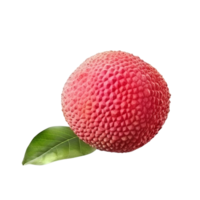 ai généré litchi agrafe art png