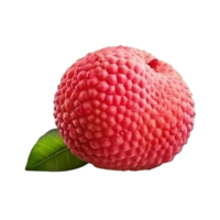 AI generated Lychee clip art png