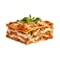AI generated Lasagna clip art png
