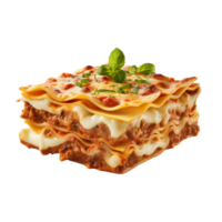 ai généré lasagne agrafe art png