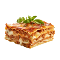 ai gegenereerd lasagne klem kunst png