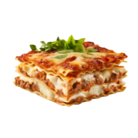 AI generated Lasagna clip art png