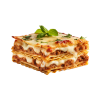 ai généré lasagne agrafe art png