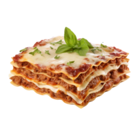 AI generated Lasagna clip art png