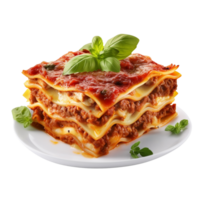 ai généré lasagne agrafe art png