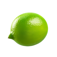 ai généré citron vert agrafe art png