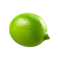 ai généré citron vert agrafe art png