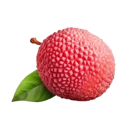 ai gegenereerd lychee klem kunst png