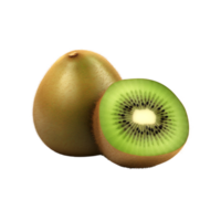 ai generado kiwi acortar Arte png