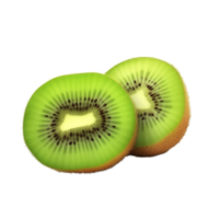 ai généré kiwi agrafe art png