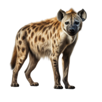 ai gegenereerd hyena klem kunst png