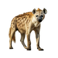 ai gegenereerd hyena klem kunst png