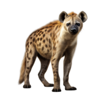 ai gegenereerd hyena klem kunst png