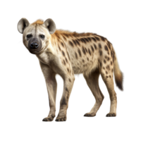 ai généré hyène agrafe art png