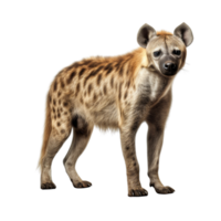 ai gegenereerd hyena klem kunst png