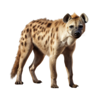 ai gegenereerd hyena klem kunst png