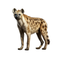 ai gegenereerd hyena klem kunst png