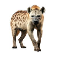 ai gegenereerd hyena klem kunst png