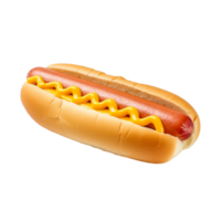 AI generated Hot dog clip art png