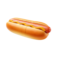 AI generated Hot dog clip art png