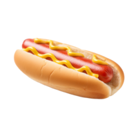 ai gegenereerd heet hond klem kunst png