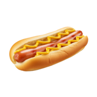 AI generated Hot dog clip art png