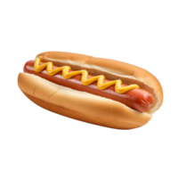 AI generated Hot dog clip art png