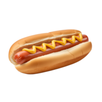 AI generated Hot dog clip art png