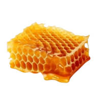 AI generated Honeycomb clip art png