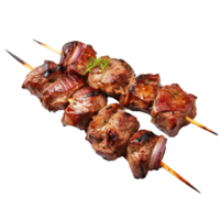 ai genererad grillad kött kebab klämma konst png