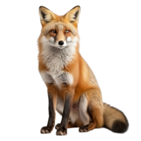 AI generated Fox clip art png