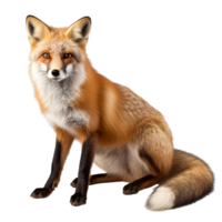 AI generated Fox clip art png