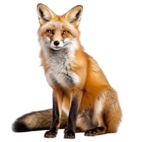 AI generated Fox clip art png