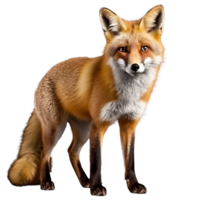 AI generated Fox clip art png