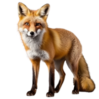 ai généré Renard agrafe art png