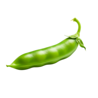 AI generated Green pea clip art png