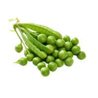 AI generated Green pea clip art png