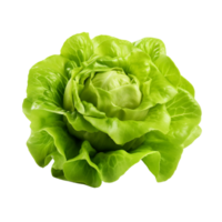 ai generado verde lechuga acortar Arte png