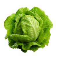 ai generado verde lechuga acortar Arte png