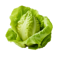 ai generado verde lechuga acortar Arte png