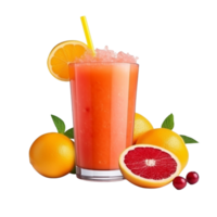 AI generated Fruit juice clip art png