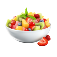 AI generated Fruit salad clip art png