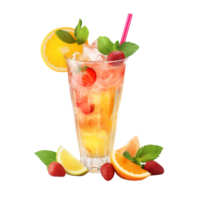 ai generiert Obst Cocktail Clip Kunst png