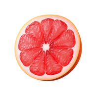 AI generated Grapefruit clip art png