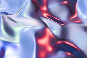 rendered abstract holographic trendy background photo