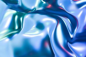 rendered abstract holographic trendy background photo