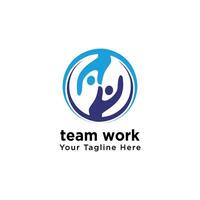 team work logo vector