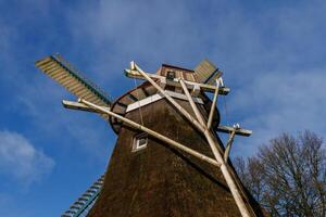 windmill in eastern frisia photo