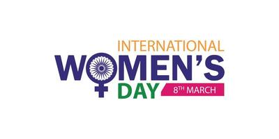 International Women's Day of the India, India theme concept creative design for the women's day, Campaign theme- Inspire Inclusion, Females for feminism, independence, sisterhood, empowerment vector