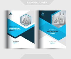 Corporate Business Proposal Catalog Cover Design Template Concepts Adept for Multipurpose Projects vector